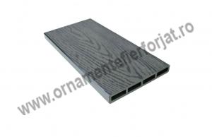 Sipca Gard WPC gri lemn compozit tip scandura 23-501/ ml  / WPC Lemn Compozit 