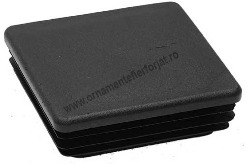 Capac de plastic patrat 20x20 mm, Cod 14-100