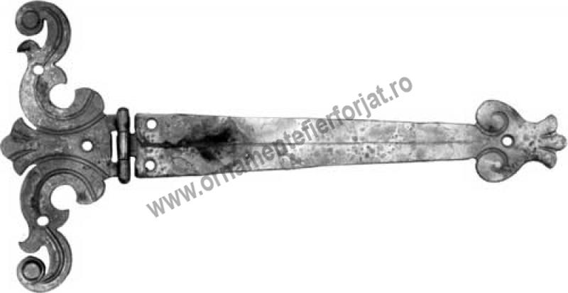 Balama fier forjat porti lemn 18-036