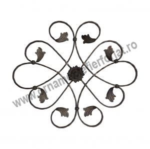 ornament pentru gard si poarta 10-025 amprentat  / Panouri fier forjat, Arcade  / Panouri Ornamentale 