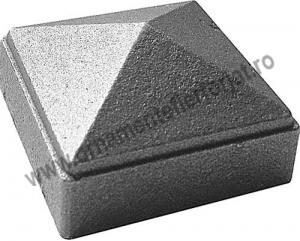 capac pentru stalp de 40x40 mm 14-064  / Varfuri, capace stalpi  / Capace turnate 