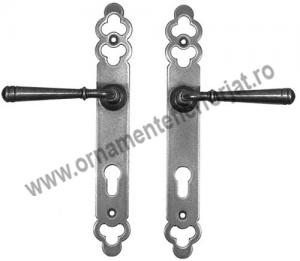 Set de manere pentru porti si usi 24-322  / Accesorii porti, Manere  / Manere si silduri 