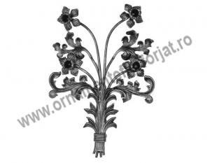 Ornament central 10-131  / Panouri fier forjat, Arcade  / Panouri Ornamentale 