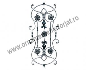 Ornament central 02-268  / Panouri fier forjat, Arcade  / Panouri Ornamentale 