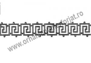 Element brau pentru porti si balustrade 10-164  / Panouri fier forjat, Arcade  / Brauri Ornamentale 