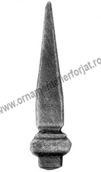 Varf forjat model rustic 12-086