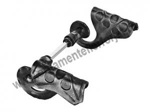 Maner 24-023/set  / Accesorii porti, Manere  / Manere fier forjat 