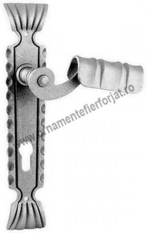 Sild si maner fier forjat 24-303  / Accesorii porti, Manere  / Manere si silduri 