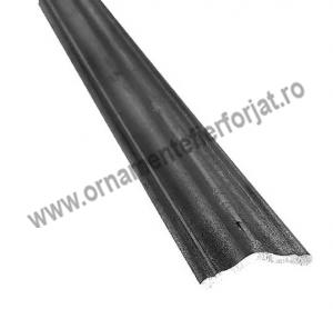 platbanda model profilat 19-080/1 ml  / Profile amprentate si forjate  / Platbanda profilata 