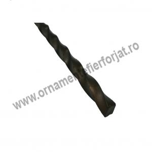 Otel patrat torsionat 20-912/1 ml  / Profile amprentate si forjate  / Otel patrat torsionat 