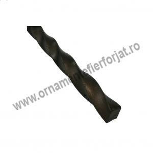 Otel patrat torsionat 20-914/1 ml  / Profile amprentate si forjate  / Otel patrat torsionat 