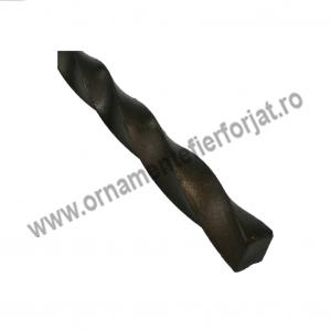 Otel patrat torsionat 20-916/1 ml  / Profile amprentate si forjate  / Otel patrat torsionat 