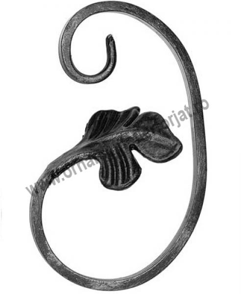 Ornament C cu frunze 07-212