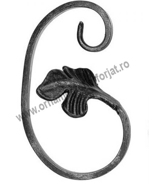 Ornament C cu frunze 07-213