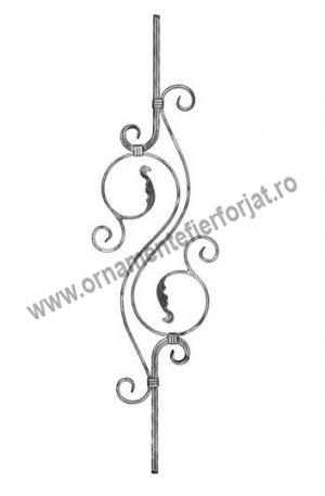 Ornament pentru balustrada 02-183  / Elemente balustrada,Balcon  / Panouri balustrade 