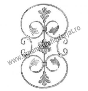 Ornament pentru balustrada canelat 02-195/1  / Elemente balustrada,Balcon  / Panouri balustrade 