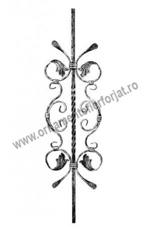 Ornament pentru balustrada 02-210   / Elemente balustrada,Balcon  / Panouri balustrade 