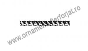 Element brau pentru porti si balustrade 10-173  / Panouri fier forjat, Arcade  / Brauri Ornamentale 