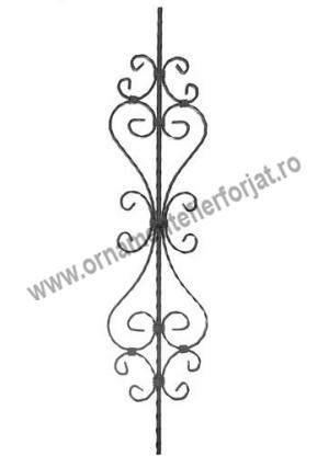 Ornament pentru balustrada 02-269  / Elemente balustrada,Balcon  / Panouri balustrade 