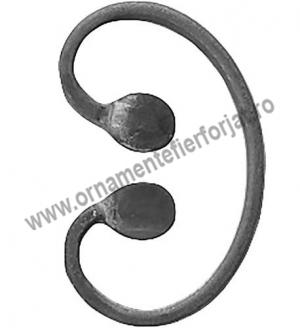 Element C lis 07-050  / Cercuri si elemente C, S  / Ornamente 