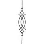 Ornament pentru balustrada patrat 12 mm cod 02-241