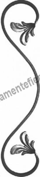 Element cu frunze amprentat cod 07-244/L