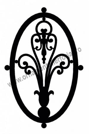 Element decorativ din tabla, cod 17-800  / Elemente decorative, Nituri  / Elemente decorative 