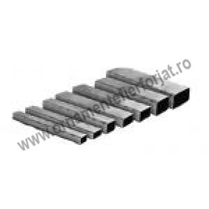 Teava amprentata 50x30x3 mm /1ml 21-153/3/1 ml  / Tevi amprentate, ornamentate  / Teava amprentata  