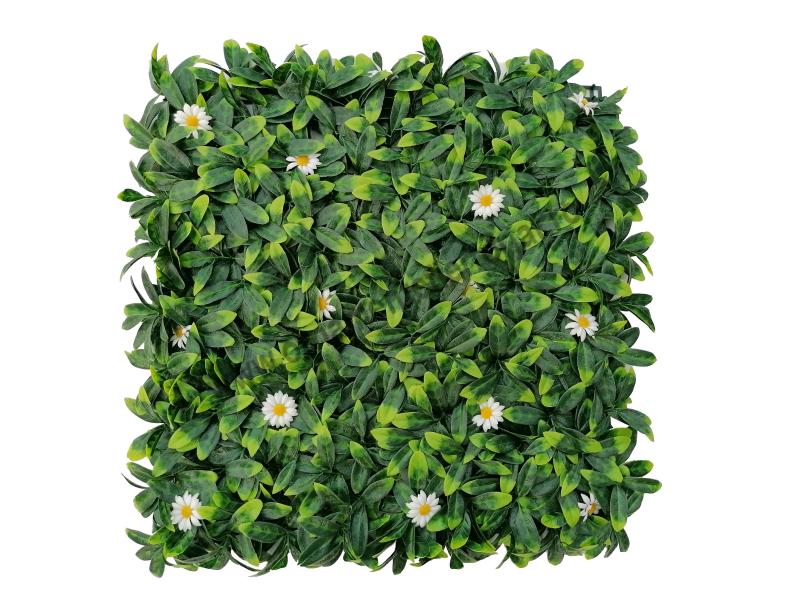 PANOU PERETE VERDE ARTIFICIAL, MURRAYA WHITE FLOWER VDP17/4