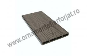 Sipca Gard WPC maro lemn compozit tip scandura 23-500/ ml