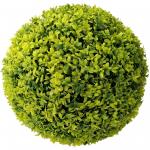 SFERA DECORATIVA DIN PLANTE ARTIFICIALE BUXUS VERDE CRUD